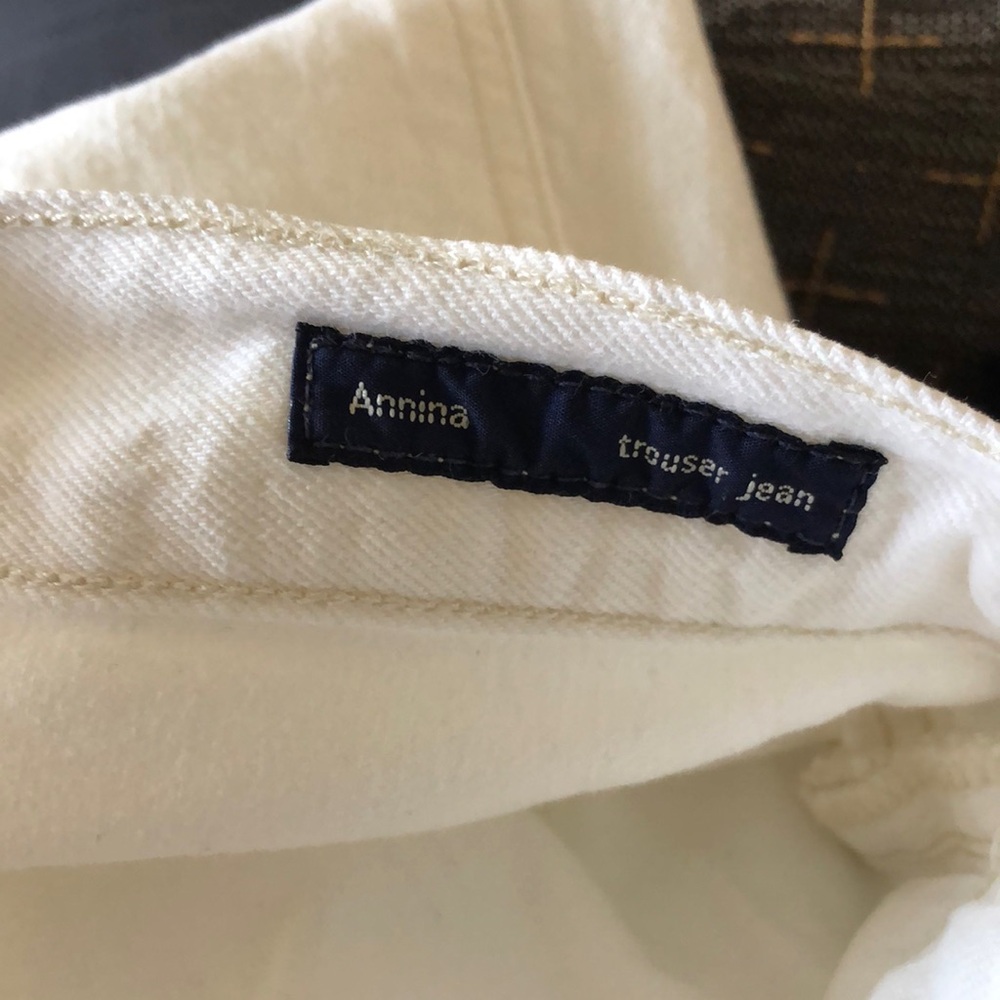 Citizens Of Humanity White Flare Wide Leg Jeans - Picture 4 of 10